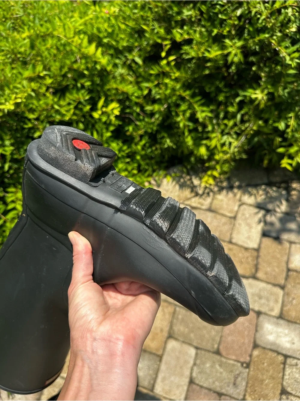 Hunter Black Tall Waterproof Rain Boots - Picture 5 of 6